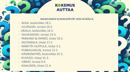 Kuntakummien tapahtumia keväällä 2026